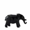 Skulptur Elephant 120 Schwarz