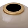Bodenvase Art Deco 215 Taupe / Gold
