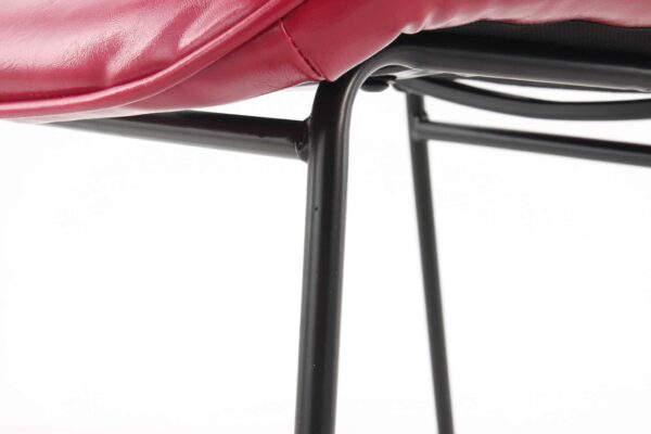 Stuhl Cora 110 2er-Set Pink / Rot