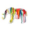 Skulptur Elephant 120 Multi