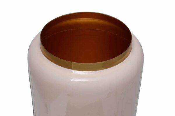 Vase Art Deco 445 Elfenbein / Gold