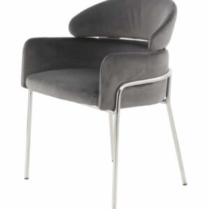 Stuhl Corey 125 Grau / Silber